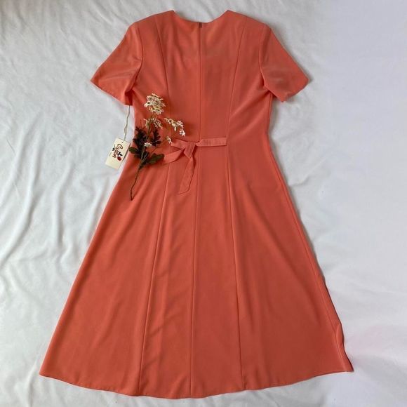 Vintage melon maxi dress - Picture 2 of 4